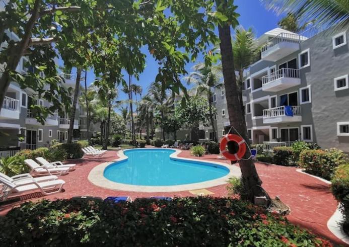 Caribbean Studios Tropicana With Pool - Playa Los Corales Пунта-Кана Екстер'єр фото